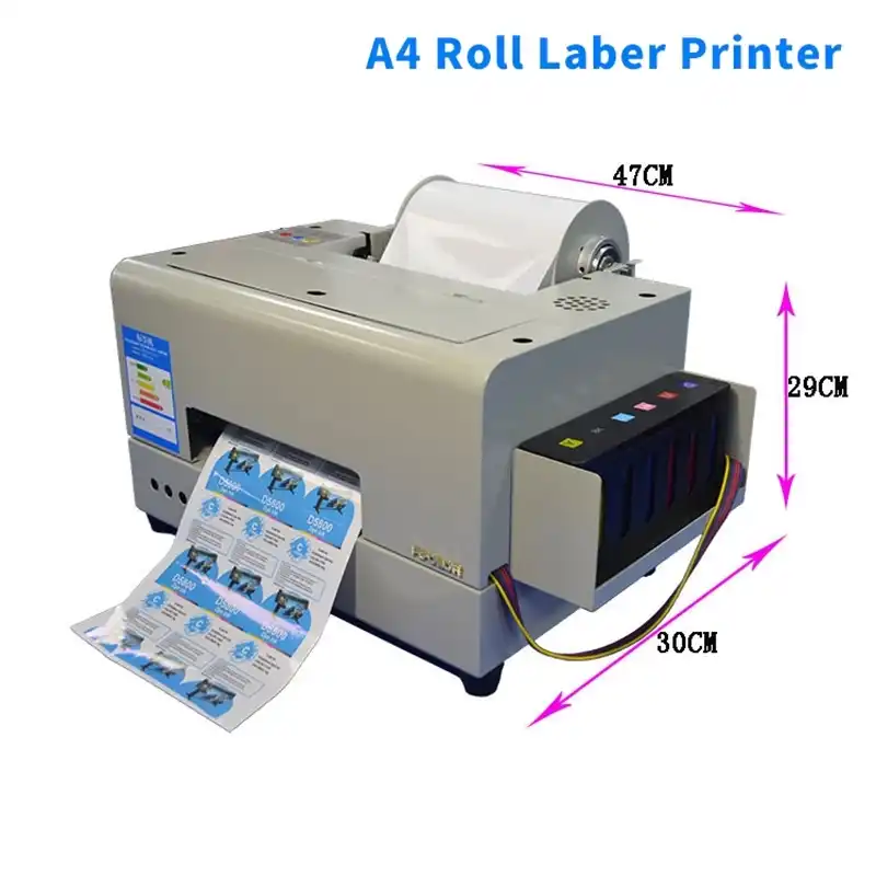 commercial sticker printing machine