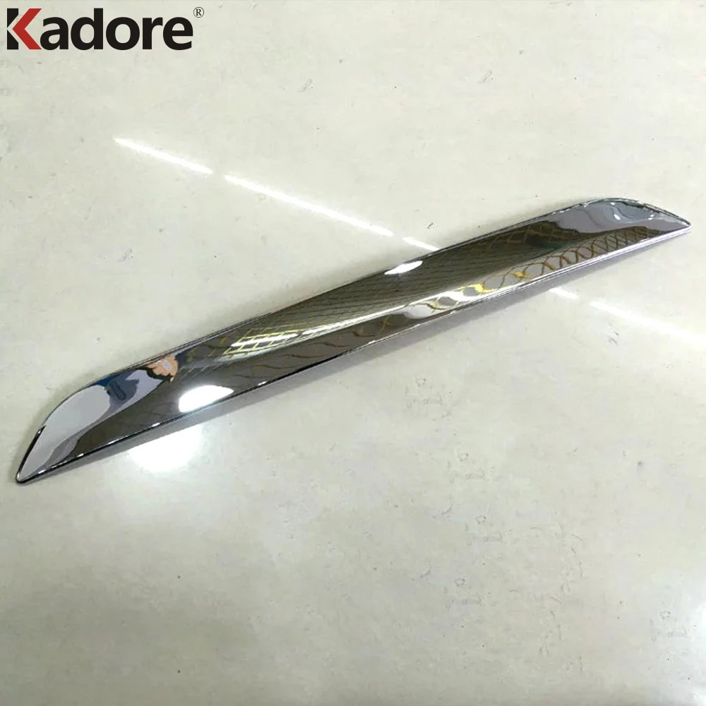 Хромированная крышка багажника для Toyota Sienta NHP170 2015 2016 2017 ABS Аксессуары автомобилей