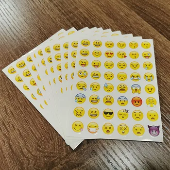

100 pcs Learning Toy Stickers 14*10.5cm Toy sticker Cartoon Facial Sticker Festival Christmas presents
