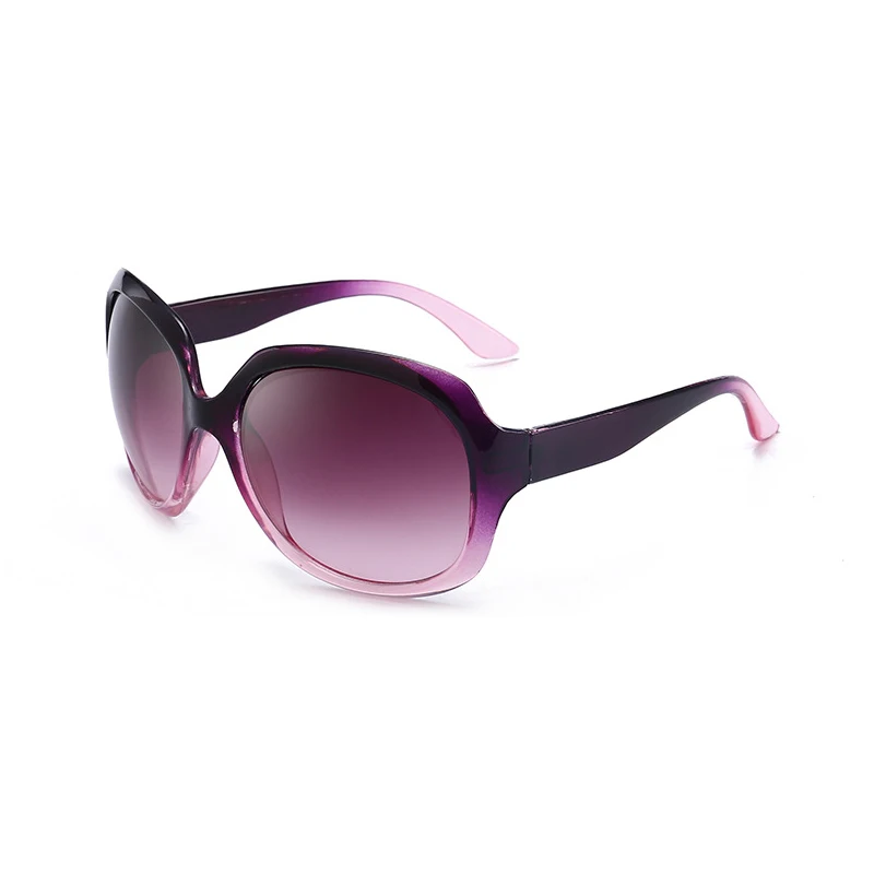 Роскошные градиентные черные солнцезащитные очки женские элегантные брендовые дизайнерские Круглые Солнцезащитные очки женские s вождения женские солнцезащитные очки - Цвет линз: C2