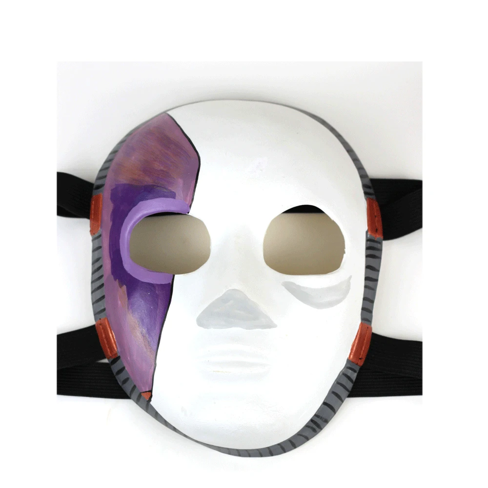 Mask Косплей подставки под парик аксессуары карнавальный костюм маска игры Салли лицо Косплей Маска Салли и парик Салли лицо - Цвет: Mask
