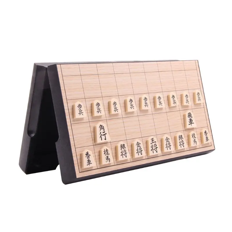 Складной магнитный складной набор для сёги в коробке Портативный японский шахматы детские игровые принадлежности