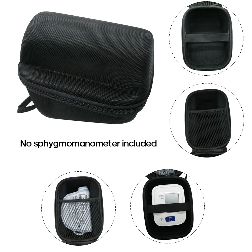 Сумка для сфигмоманометра, удобная в переноске, переносная сумка для измерения артериального давления EVA, сумки для хранения для измерения