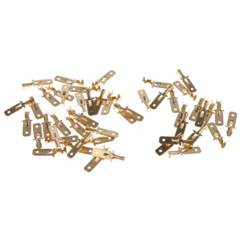 

100Pcs Male+Female 6.3mm Terminals Crimp Wire Spade Connectors Set Accessories