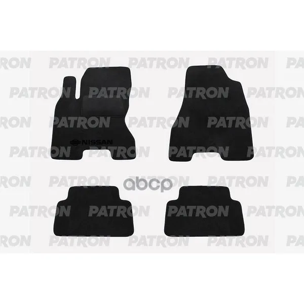 Комплект Автомобильных Ковриков Текстильных Nissan X-Trail Ii 2007-2010 PATRON арт. PCC-NSN0044