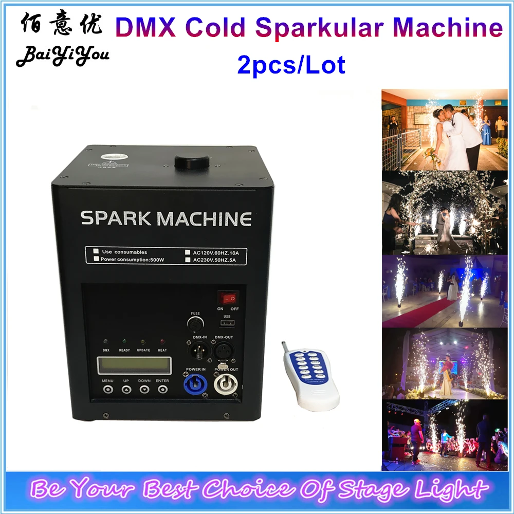 2 шт./лот Новинка 500W холодная электроэрозионного станка DMX пульт дистанционного