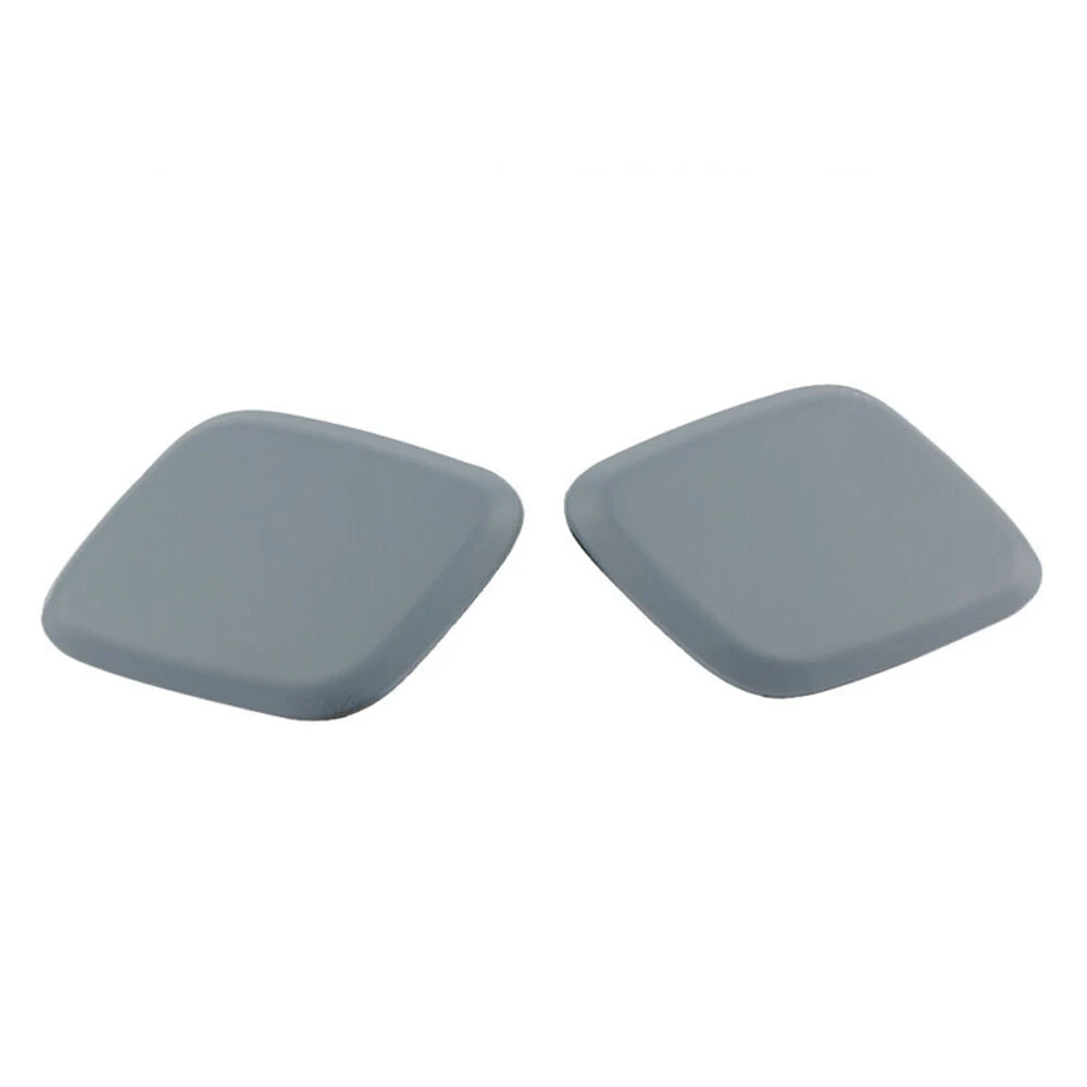

1 Pair Gray Headlight Headlamp Washer Jet Cover Cap For Ford F'ocus 12-14 brand new auto exterior Headlight Washer Jet Cover
