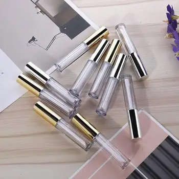 

10 Pc10ml Empty Lip Gloss Tube Clear Lip Balm Tubes Containers Lipstick Refillable Dispenser Bottles Container for DIY Lipstick