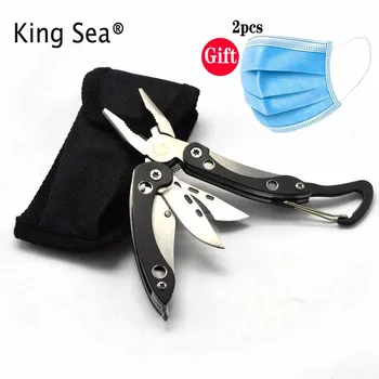 

Outdoor Camping Tool EDC Gear Tactical Folding Pocket Knife Stainless Steel Opener Mini Travel Survival Kit Pliers 21-0012