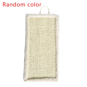 

Cat Kitten Sisal Mat Home Anxious Reduce Portable Claws Care Pet Toy Furniture Protect Scratch Board Pad Living Room Climbing