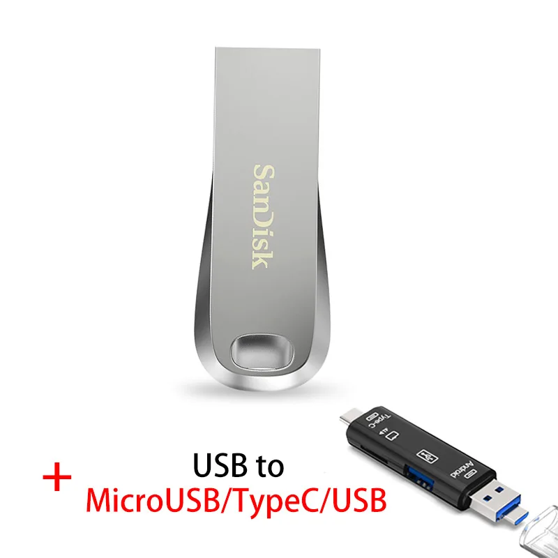 Sandisk USB 3,1 мини-накопитель 128 Гб 64 ГБ 32 ГБ 256 ГБ USB флеш-накопитель 32 64 128 16 ГБ флеш-накопитель USB флеш-накопитель диск на ключ памяти - Цвет: CZ74  Y211