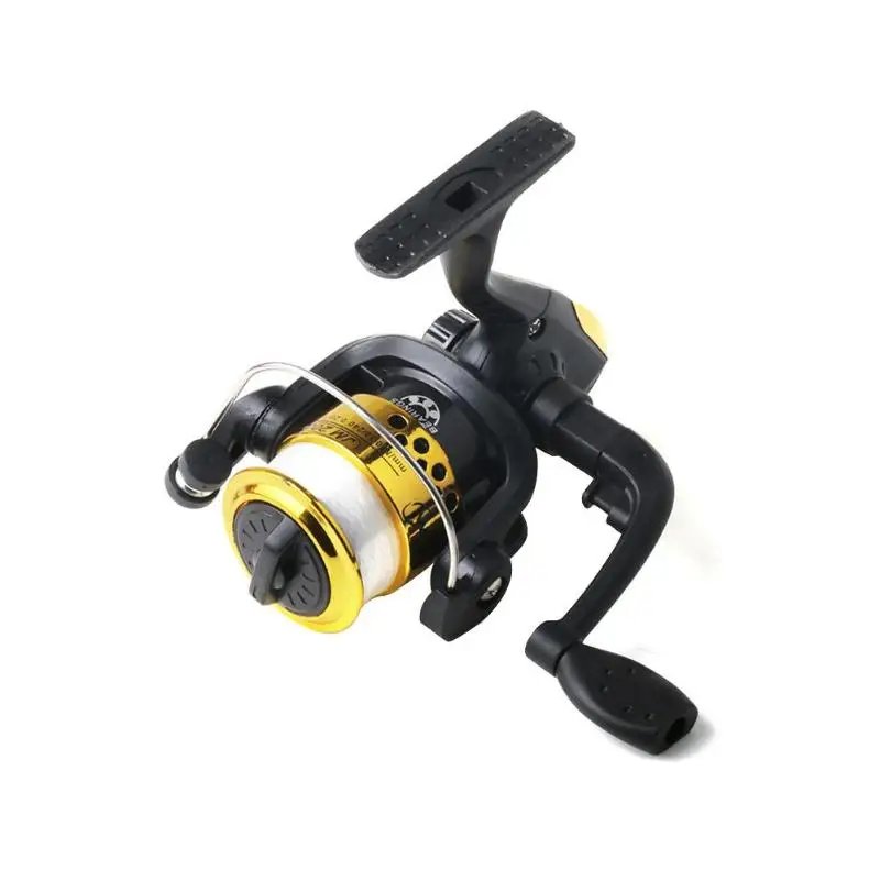 Hot Sale Rod Combo Delicate Design FRP 6 Section Mini Casting Fishing Rod Low Profile Baitcasting Fishing Reel Set