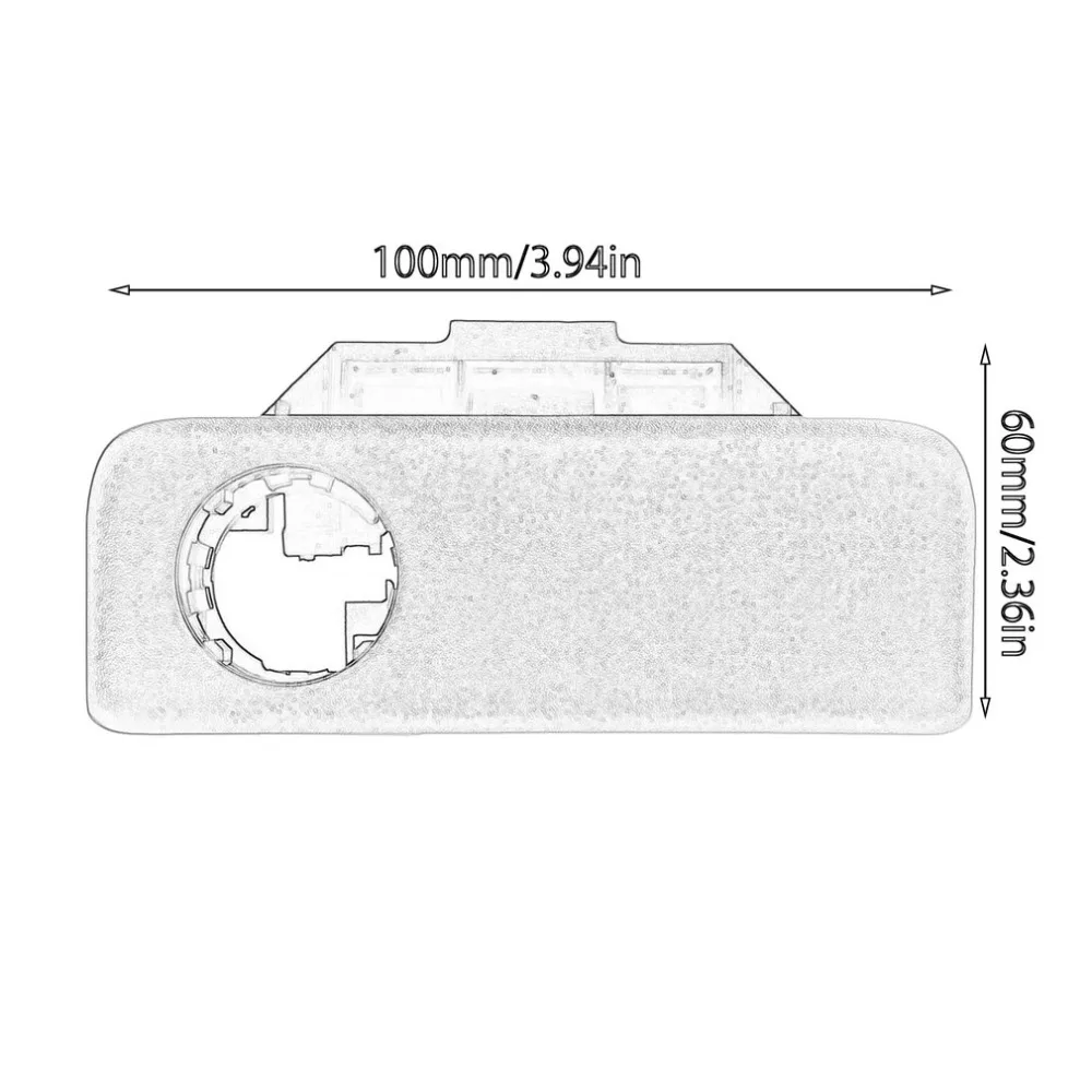 Open handle box lid glove glove extractor lock with cover box with hole for Toyota Car Accessories Replacement