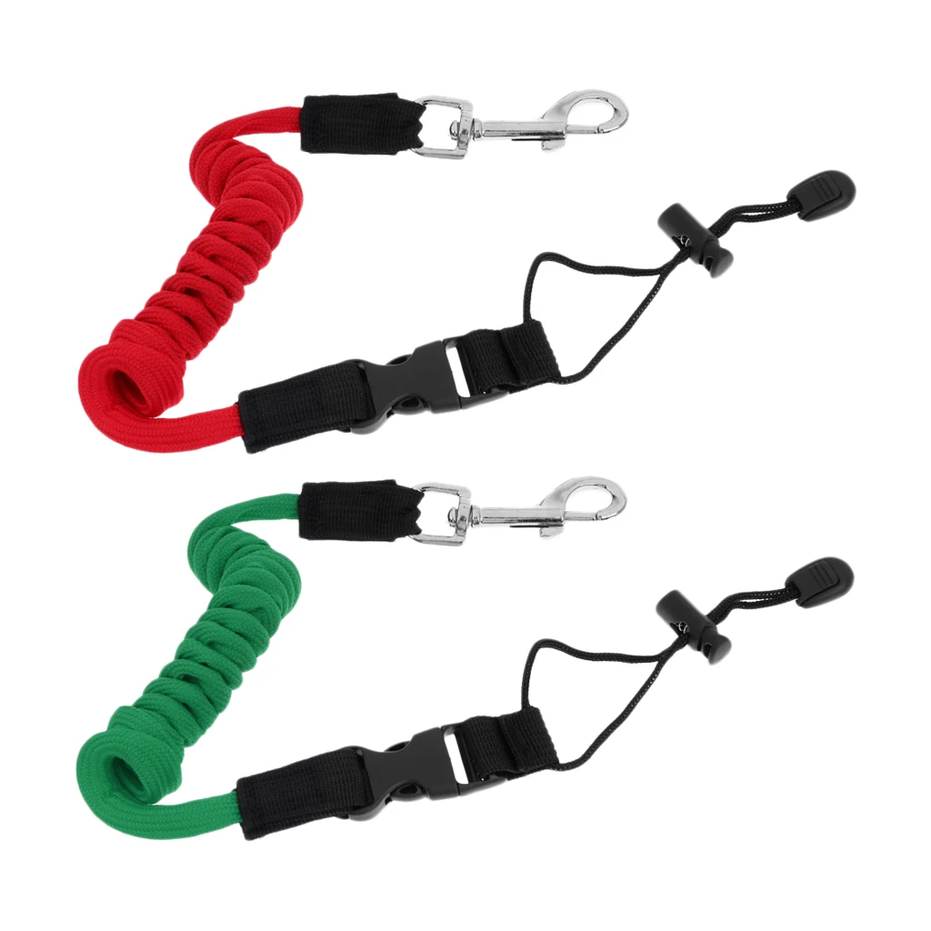 2x Strong Kayak Canoe Paddle Leash Holder Lanyard Cord Water Sports Accessories