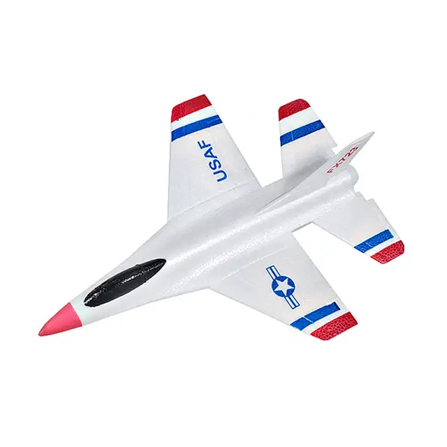US $5.46 Children Hand Throwing Airplane FX723 280mm Wingspan Glider RC Racing Airplane Aircraft DIY Toy fu