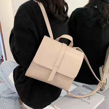 

Ladies Designer Backpacks Women High Quality Leather Backpack for Girls New Trendy Autumn Korean Female Small Designer Backbags
