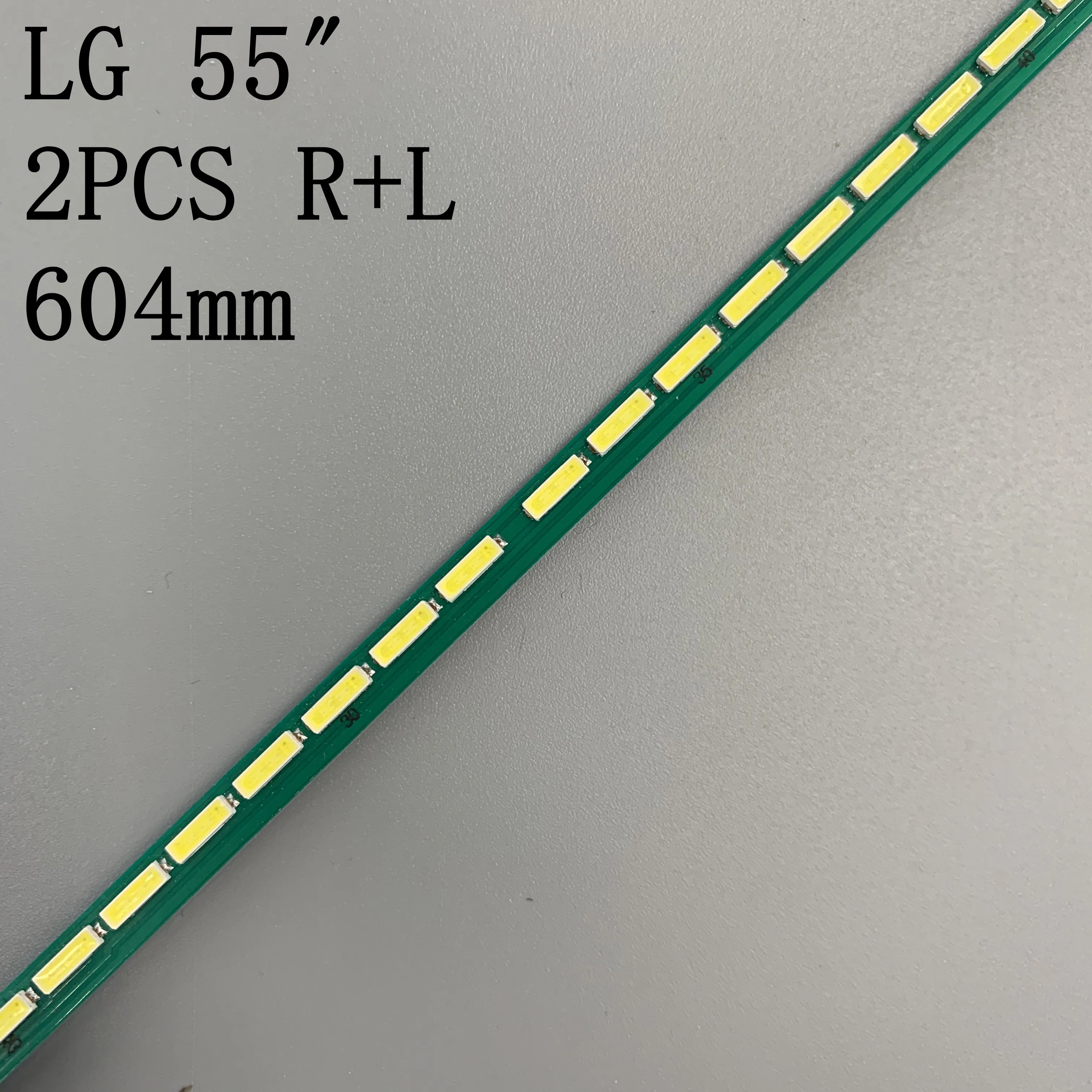 New 2 PCS*75LED 605mm LED backlight stip for LG 55LA6800 6922L-0069A LC550EUH PF P1 55 V13 ART TV R L 6920L-0001C 6916L1210B 09B