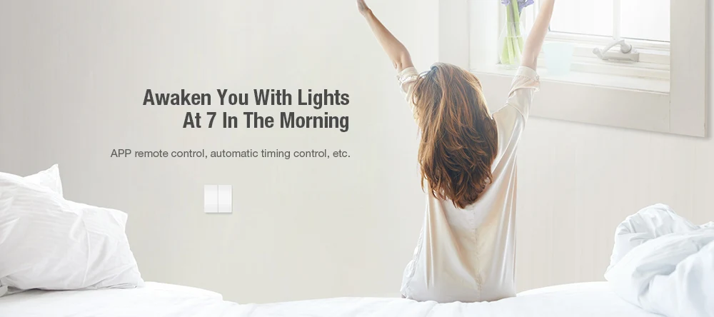 Aqara двухполосный модуль Smart Setting APP control