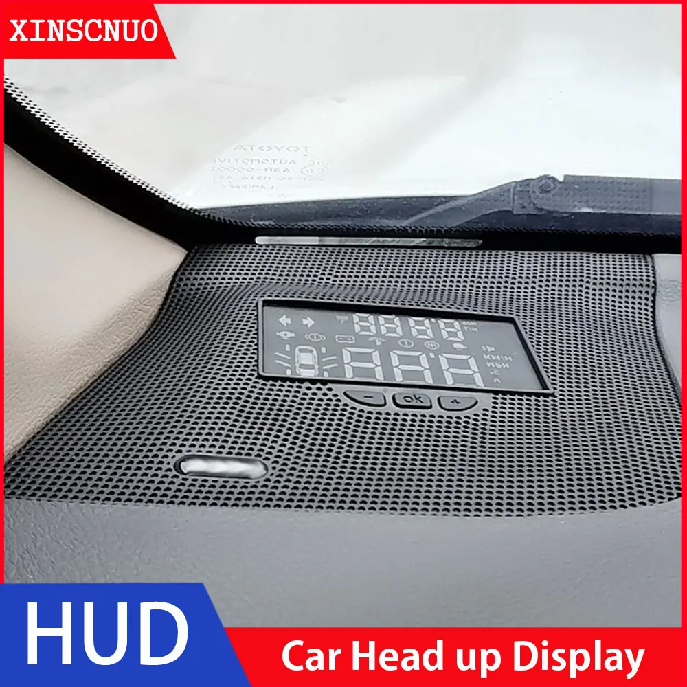 For Toyota Land Cruiser J200 V8 2010-2021 Auto Head Up Display HUD Car  Accessories Windshield Projector Alarm System