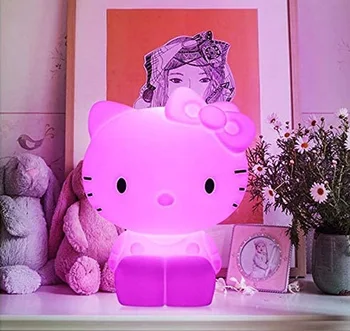 

ins cartoon cat home night light study bedroom children's room decoration lamp