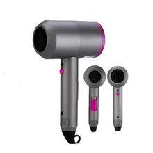 2000 Вт Профессиональный салонный фен для волос 2 в 1, фен для волос с горячим воздухом, фен для волос с отрицательными ионами, фен для волос, сильный ветер, горячий Фен