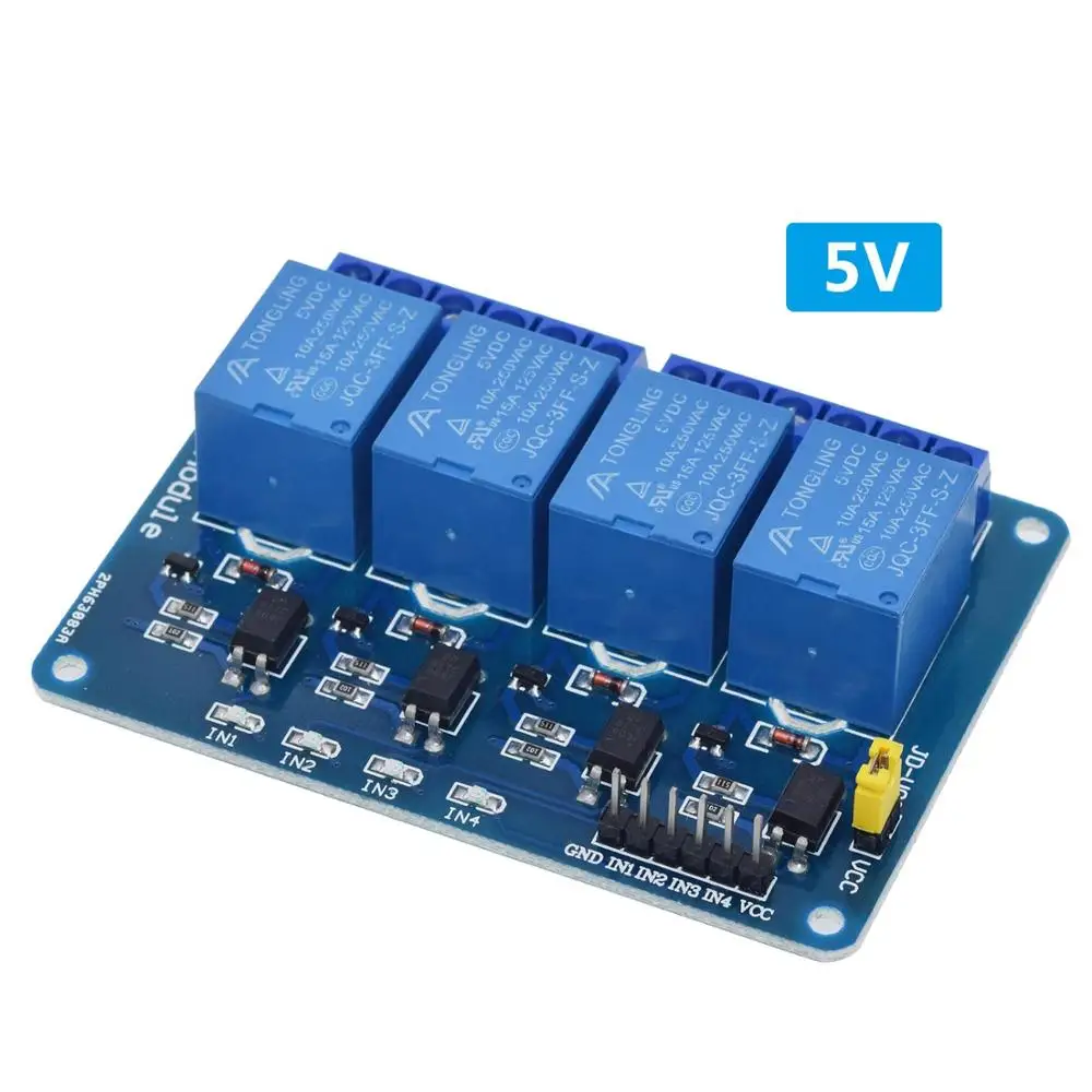 1/2/4/6/8 Channel Relay Board Optocoupler Module LED PiC AVR For AR D5C4 