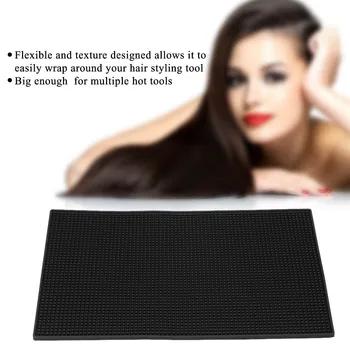 

Silicone Heat Resistant Mat Anti-heat Mat For Hair Straightener Curling Iron Tools Hair Care Tool Salon Use Styling Tools