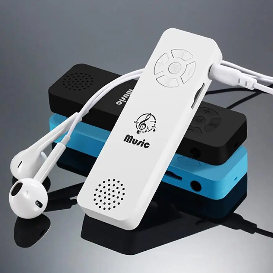 Mini MP3 музыкальный плеер HIFI Звук Поддержка TF карты простой портативный с зарядным