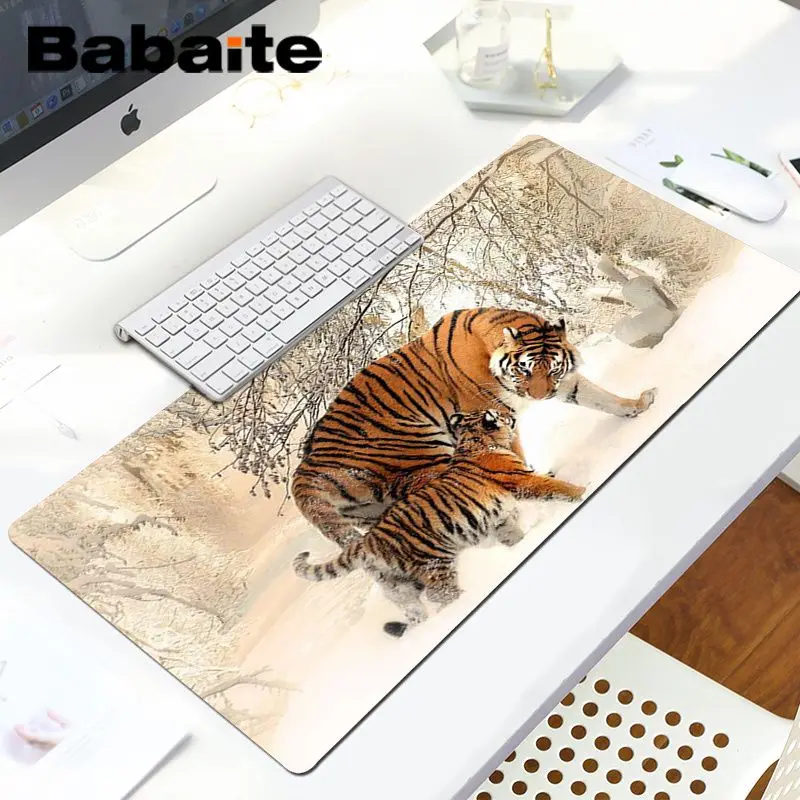 LockEdge 30X90cm Babaite,, игровой коврик для мыши с животными, котом, тигром, ноутбуком, игровой коврик для мыши, игровой коврик для мыши - Цвет: LockEdge 30X90cm