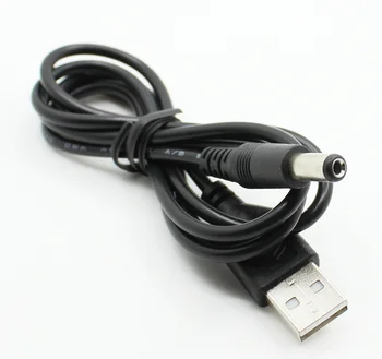 

USB to DC5.5x2.1mm power cord Copper core USB to DC5.5 DC data cable USB to round hole