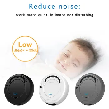 

USB Rechargeable Robot Vacuum Cleaner 1800pa Strong Suction Smart Sweeper Robot Cleaning Tools for Home Appliance Sweep Suction