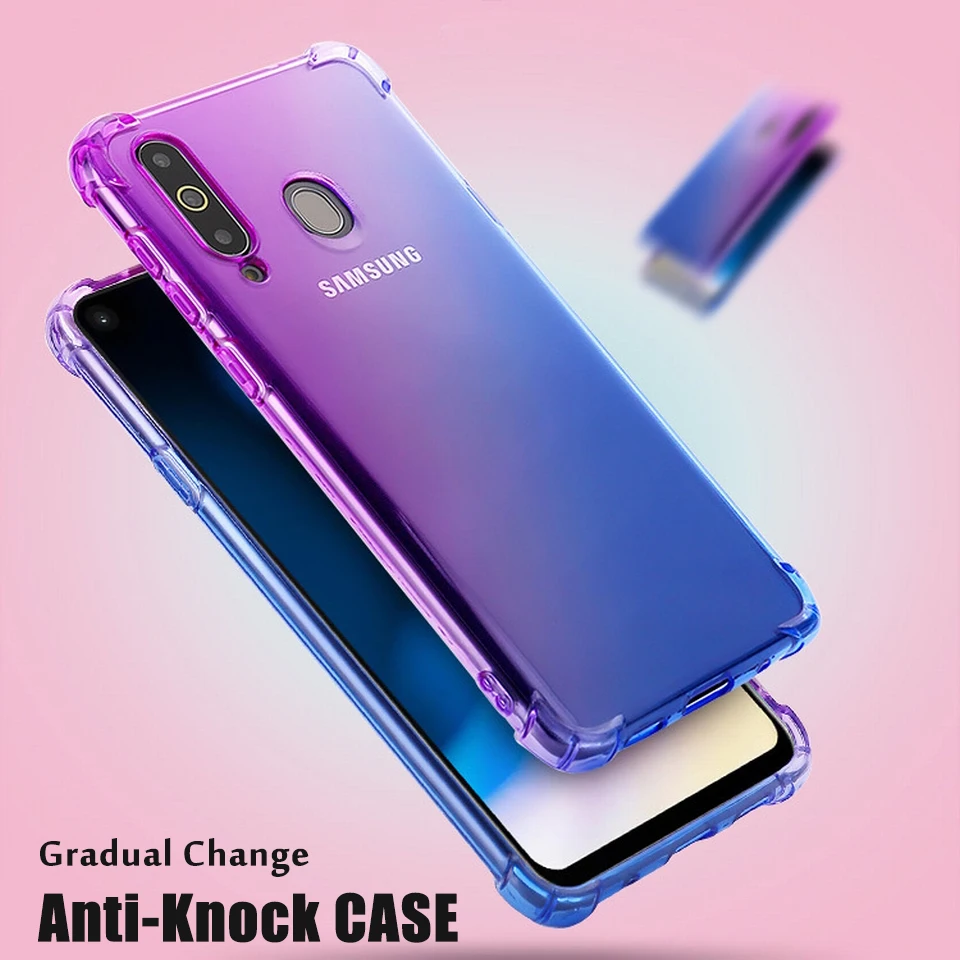 

Gradual Change Color for Honor 8A 8C 8S 8X Cover for Honor 9N 9i 9X Transparent Back Cover for Honor 10 20 Lite Case 20 Pro V20