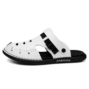 

beach hombre men cuir sandale da transpirables verano man sandel cuire masculino herren en sandalia zandalias couro para ete de