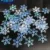 100 шт./Лот Снежные Хлопья Декор Детская Комната Снежинки Замороженные Партии Снежинки Рождественские Украшения для Дома Зимние Свадебные Украшения
