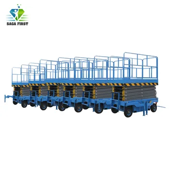 Price 8m Automatic Electric Scissor Lift ForCe