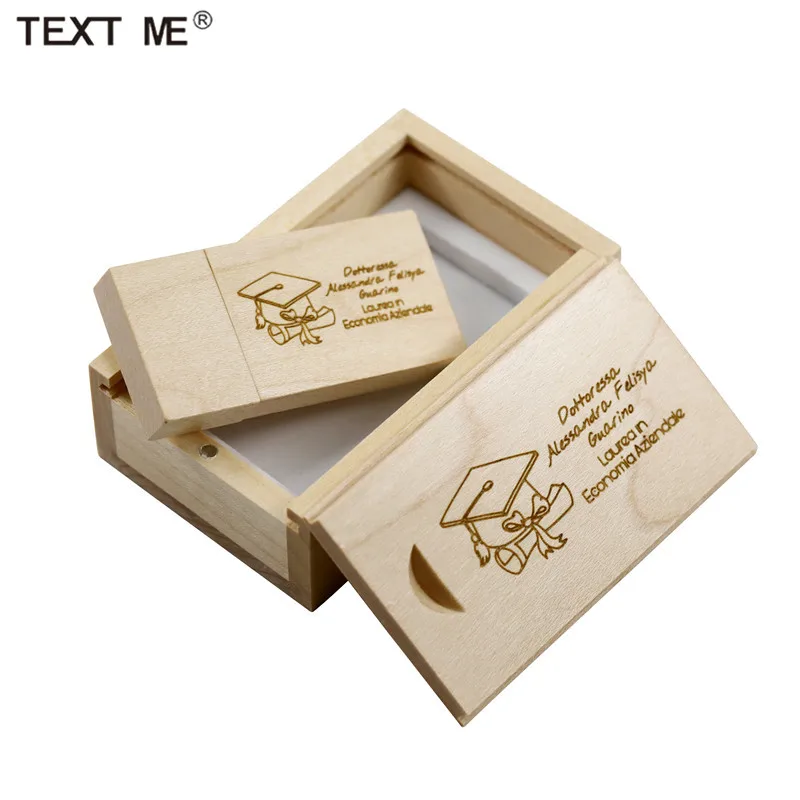 TEXT ME custom LOGO 5 colors natural wood USB flash drive 2.0 4GB 8GB 16GB 32GB 64GB PenDrive gift | Компьютеры и офис