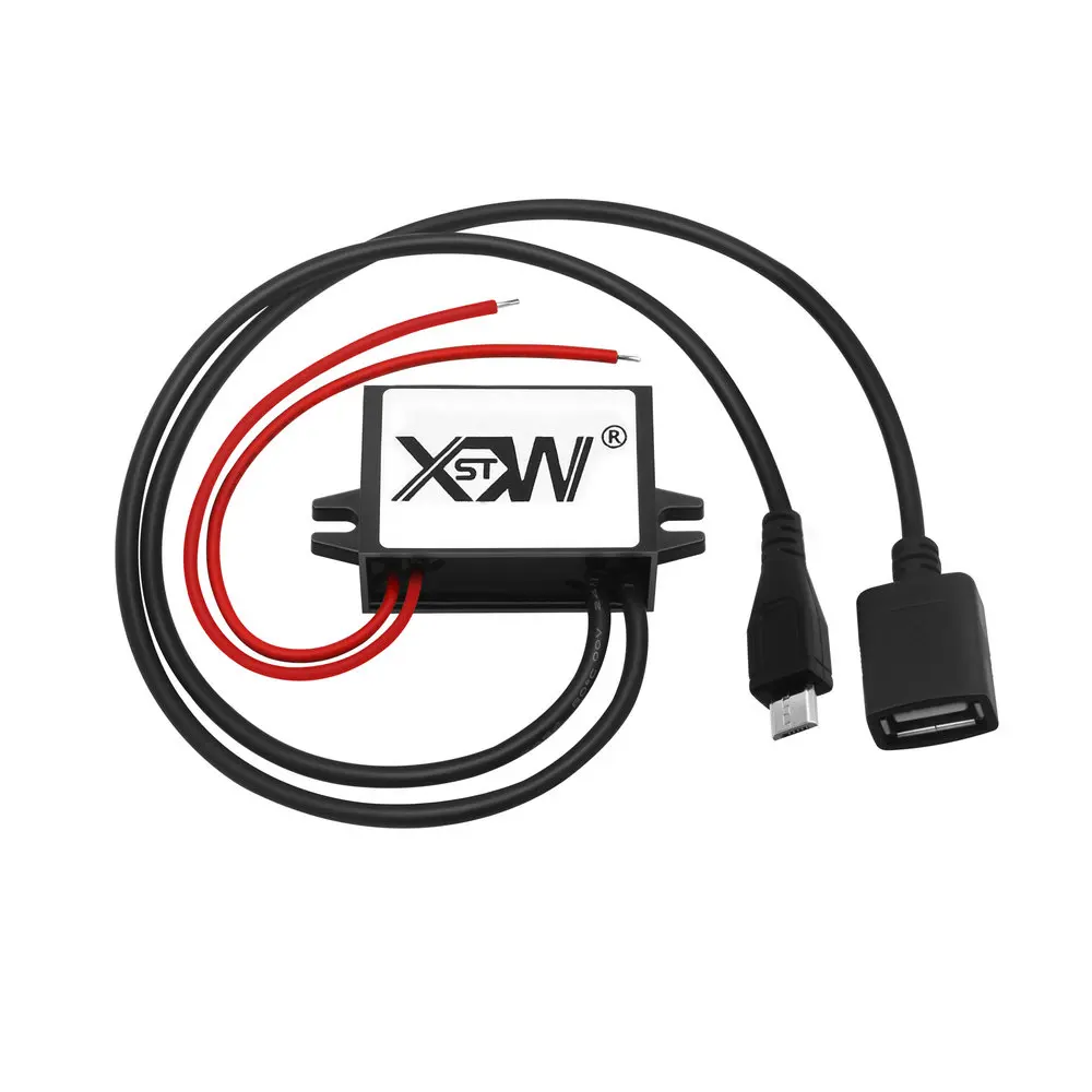 XWST 24vac 5vdc 벅 1A 2A 3A AC DC 스텝 다운 컨버터(다중 유형 USB 잭 포함) 미니 마이크로 유형 C 암 USB 커넥터