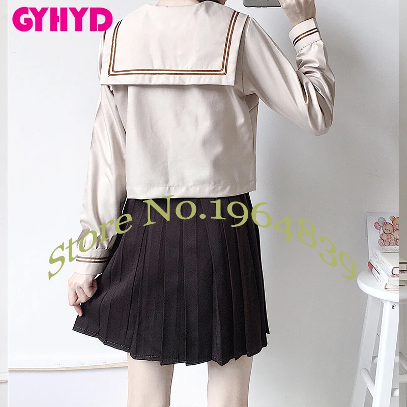 Japanese Students School Uniform Japan Navy Sailor Uniform Korea Uniforms Junior High School Girls Students Sailor Suit