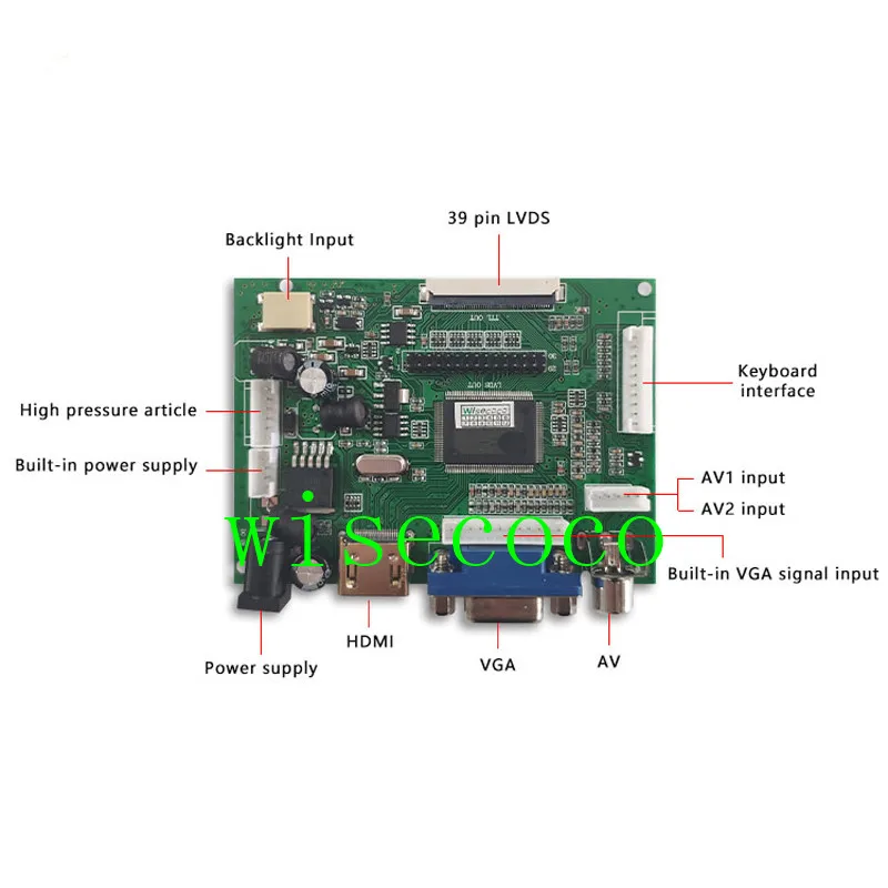 VGA 2AV плата контроллера 7 дюймов 1280*800 N070ICG LD1 IPS LCD|Экраны для мобильных телефонов| |