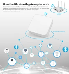 Tuya – Smart SIG MESH, système de passerelle sans fil, Bluetooth MESH (SIG), télécommande 