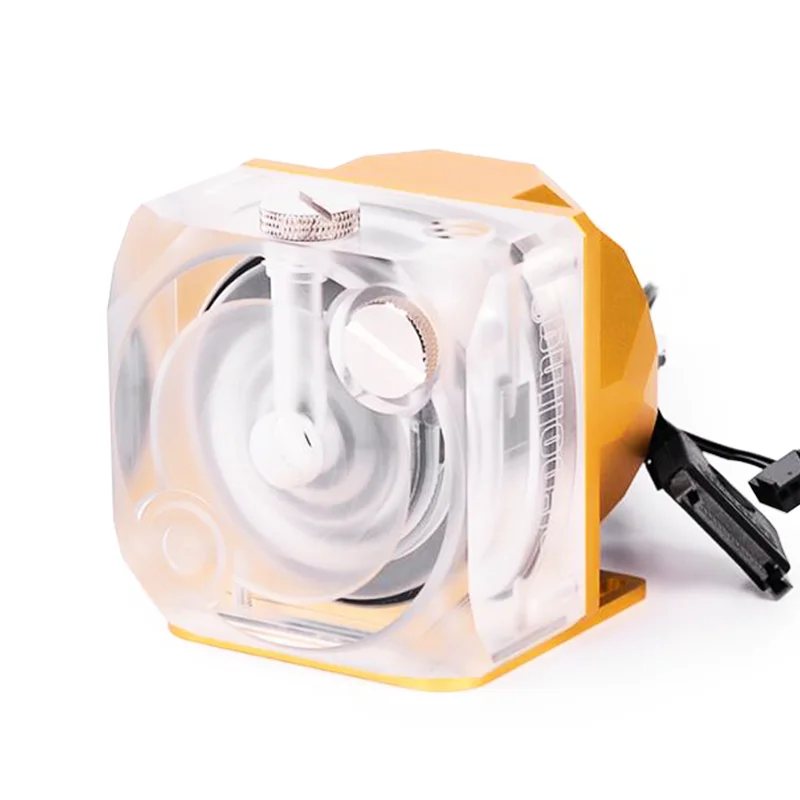 Syssiling SC P90B насос водяного охлаждения DC 12V 1300L/H металлический чехол с поддержкой RGB