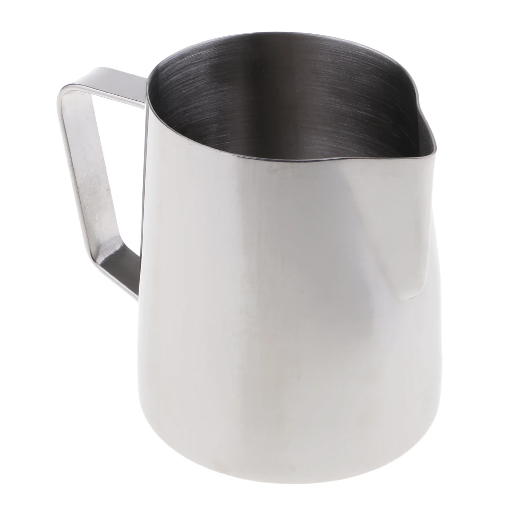 304 stainless steel, Multi-purpose Stainless Steel Pouring Pot with Sturdy Handle for Melting Chocolate making, Milk Frothing 304 stainless steel, Multi-purpose Stainless Steel Pouring Pot with Sturdy Handle for Melting Chocolate making, Milk Frothing