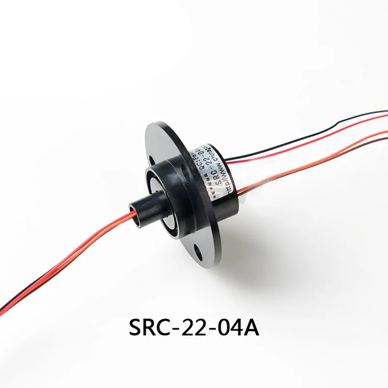 

1PCS Rotating Light Slip Ring 4 Way 2A SRC-22-04 Capsule FSC Rotary Joint Diameter 22mm Conductive Collecting Ring