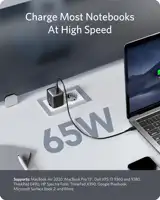Anker Nano II ładowarka USB C 65W GaN II 715 ładowarka PPS szybka ładowarka do telefonu MacBook Pro/Air Galaxy S20/S10 do Galaxy xiaomi 4