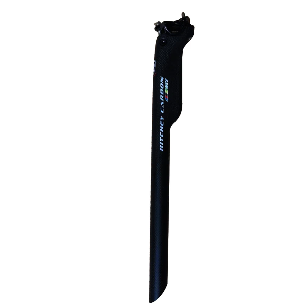 2020 Carbon Seatpost Mountain Bike 31.6/30.8mm Road bike Seat post 27.2mm MTB fiber seat Breaking wind tube Offset 20mm |