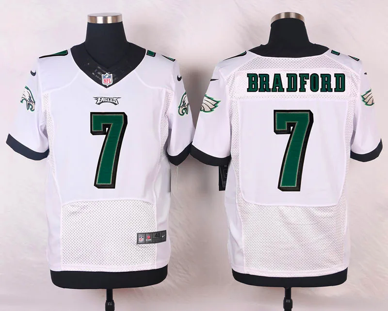 Фиолетовый Stitiched, Philadelphia s, Carson Wentz, Darren Sproles, Sam Bradford Jersey - Цвет: Фиолетовый