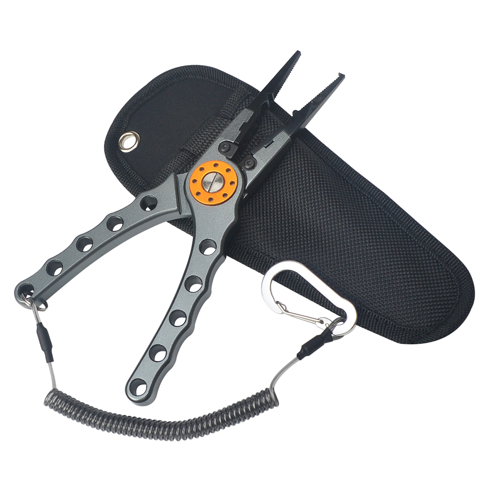 Fishing Pliers Multi functional Scissors Cutter Hook Remover Saltwater