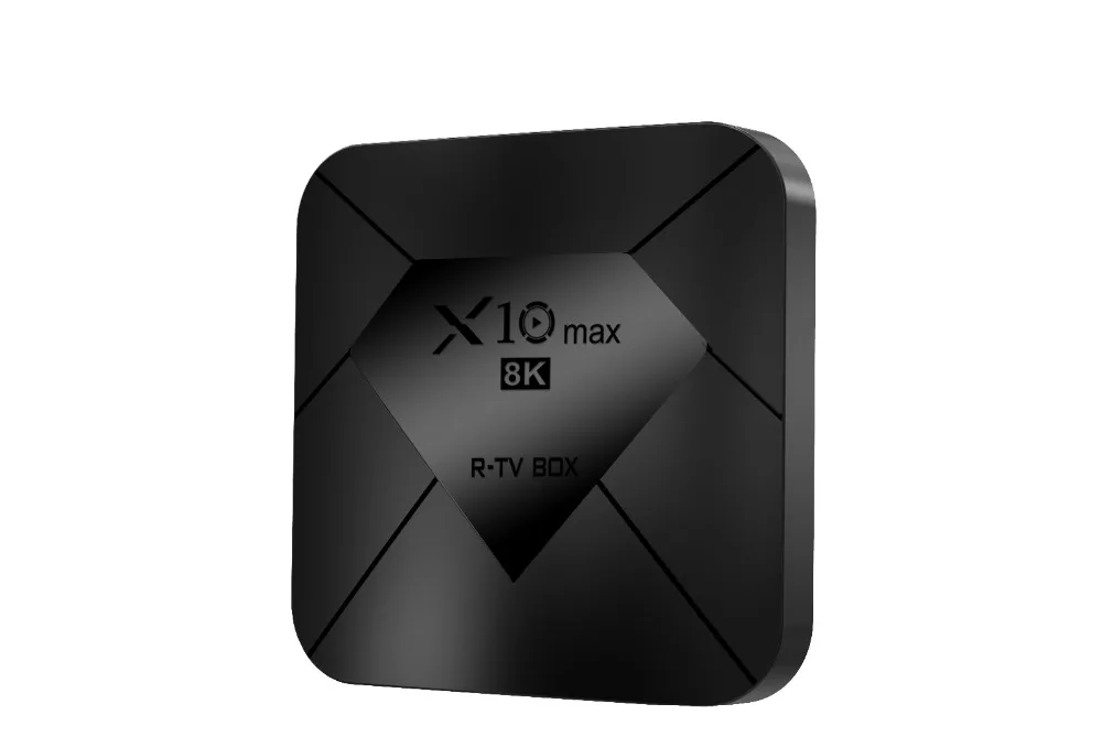 X10max Wi-Fi телевизионная коробка с Bluetooth 8k HD 1080P 64-бит 4 ядра Android 9,0 ТВ коробка, 4 Гб оперативной памяти, 32 Гб встроенной памяти, HDMI 2,1 Декодер каналов кабельного телевидения медиа-бокс