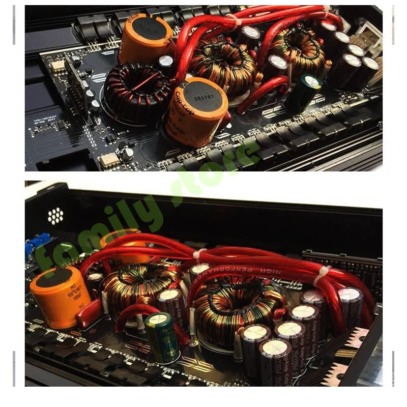 3000W Class D fever car amplifier 8808.1 digital car high-power single-channel car subwoofer amplifier 12VS/N:95DB, 10Hz-30OKHz image_3