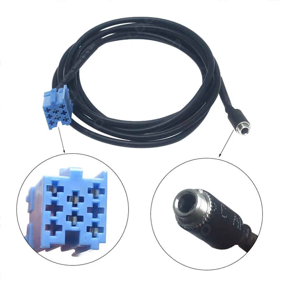 1 PCS Car Aux input Female Cable Adapter 3.5MM Audio Player fits For Mercedes Benz Smart 450 | Автомобили и мотоциклы